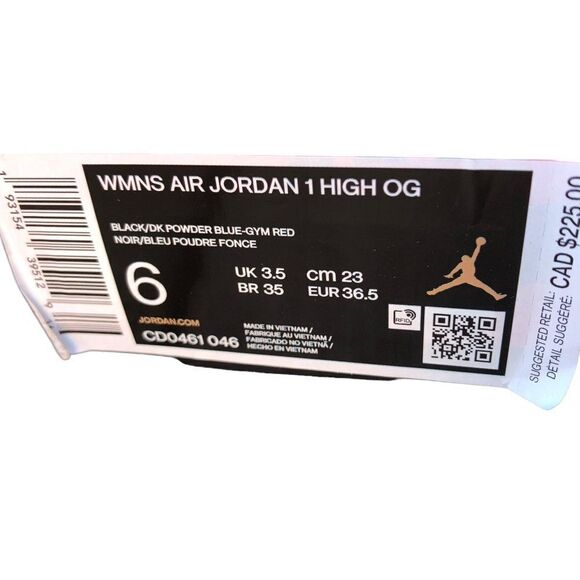 RARE Nike Air Jordan 1 Retro High NC To Chicago Leather Size 6 - Picture 15 of 16